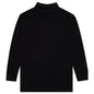 Cut Here Turtleneck - Black