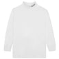 Cut Here Turtleneck - White