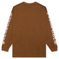 Old E Heavyweight L/S Shirt - Brown