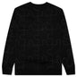 Pieces Reflective Crewneck - Black