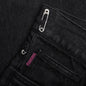 Safety Pin 5 Pocket Denim - Black
