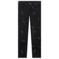 Safety Pin 5 Pocket Denim - Black