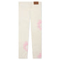 Special Printed Denim Pant - Natural