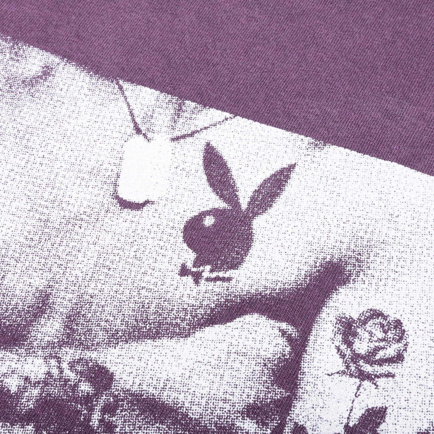 PLEASURES x Playboy Tough Washed T-Shirt - Purple