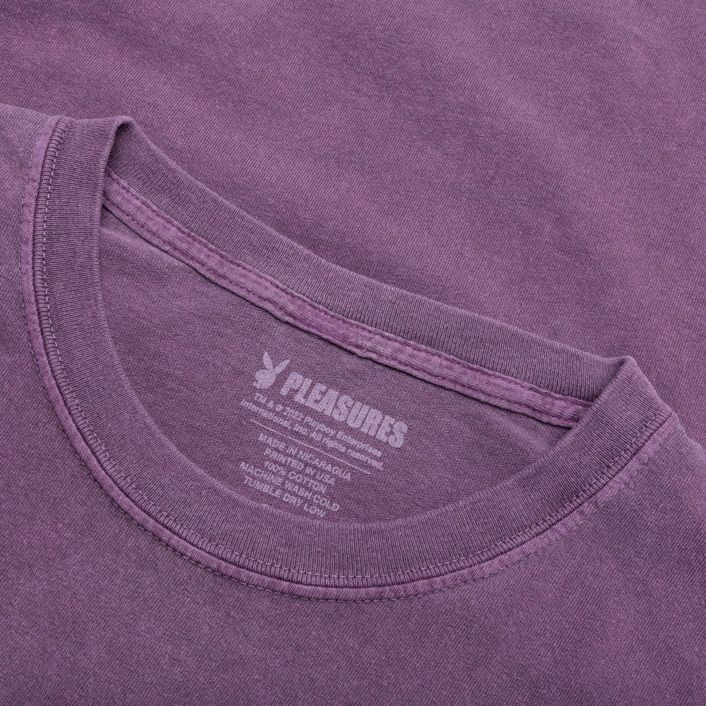 PLEASURES x Playboy Tough Washed T-Shirt - Purple