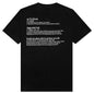 Vocabulary T-Shirt - Black