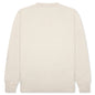 Burning Logo Classic L/S Tee - Off/White