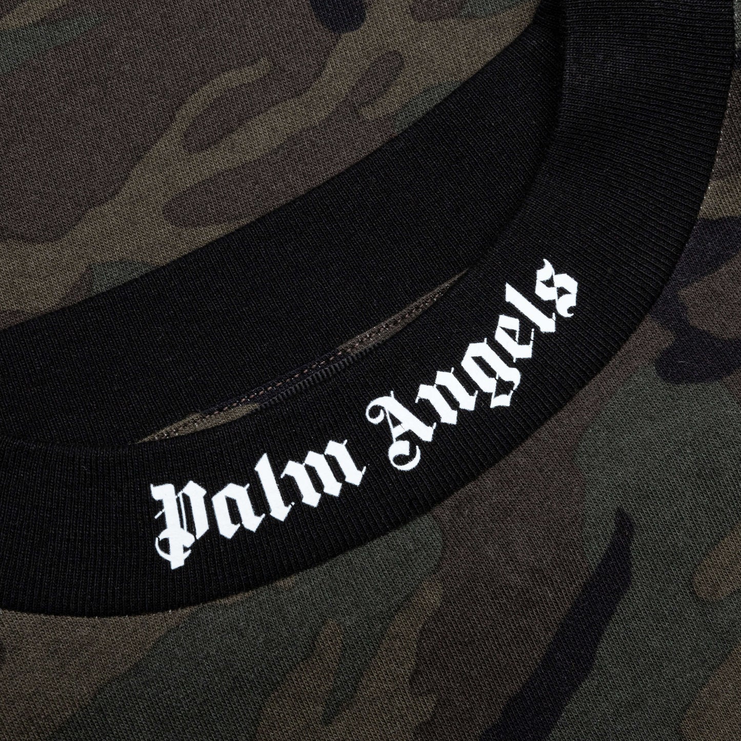 Camo Classic Logo Over Tee - Military/Black