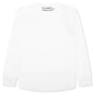 Classic Logo Over Tee L/S - White/Black