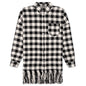 Classic Logo Overshirt - Black/White