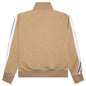 Classic Track Jacket - Beige/White