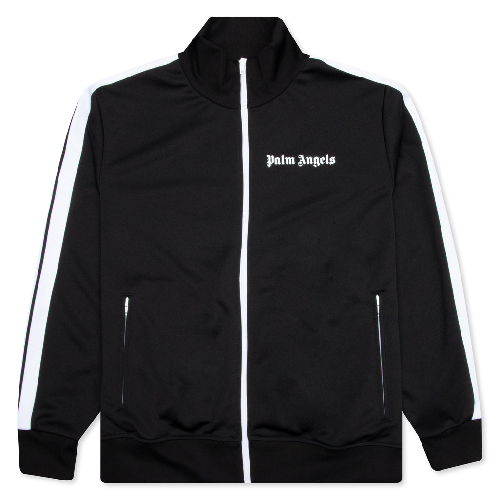 Classic Track Jacket - Black/White