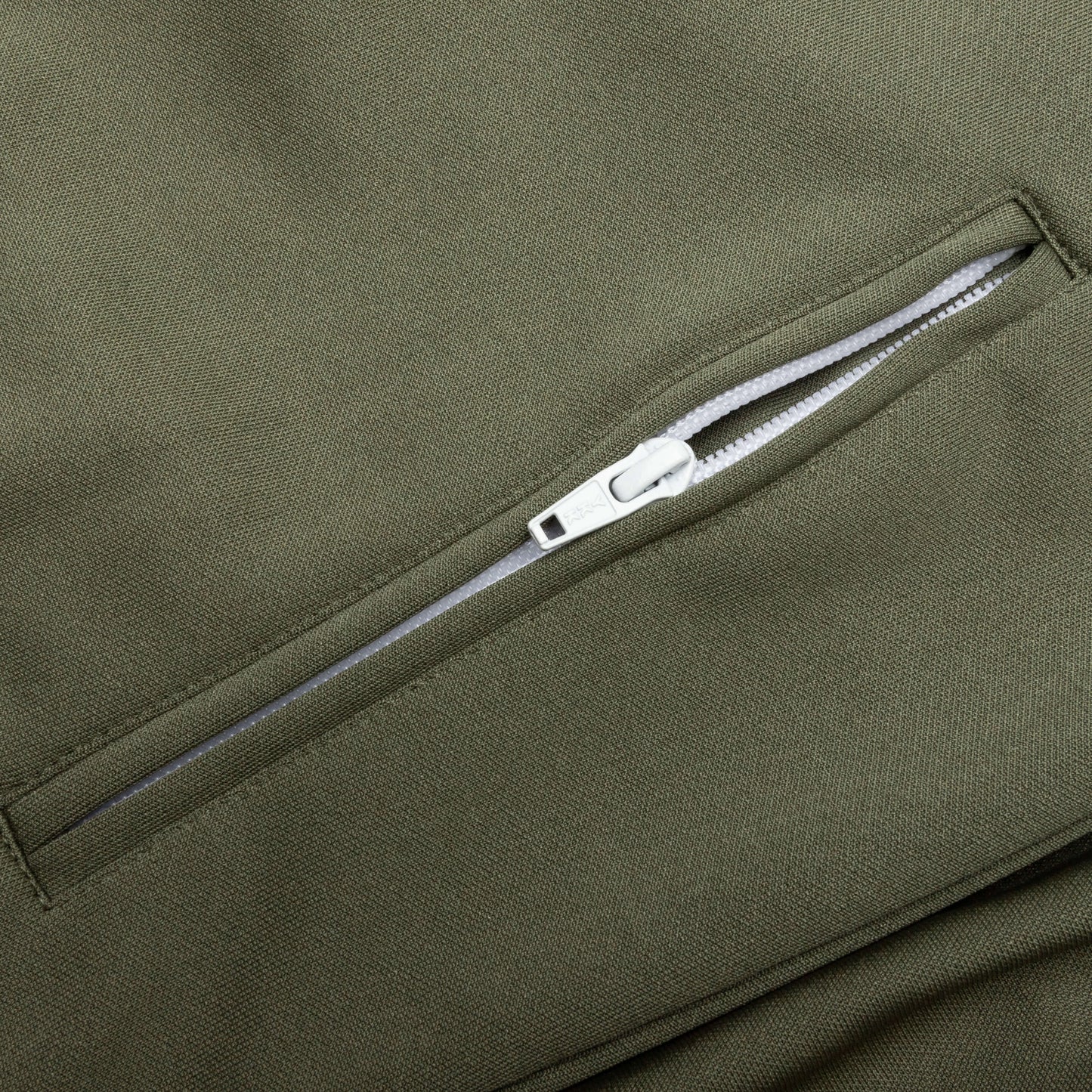 Classic Track Jacket - Military/White