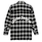 Curved Logo Overshirt - Off-White