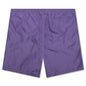 Curved Logo Swim Short - Violet/White