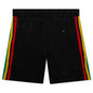 Exodus Side Tape Shorts - Black/Multi