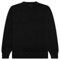 GD Burning Logo Crewneck - Black/White