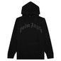 GD Glittered Logo Hoodie - Black/Black