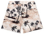 Hawaiian Dream Swim Shorts - Beige/Black