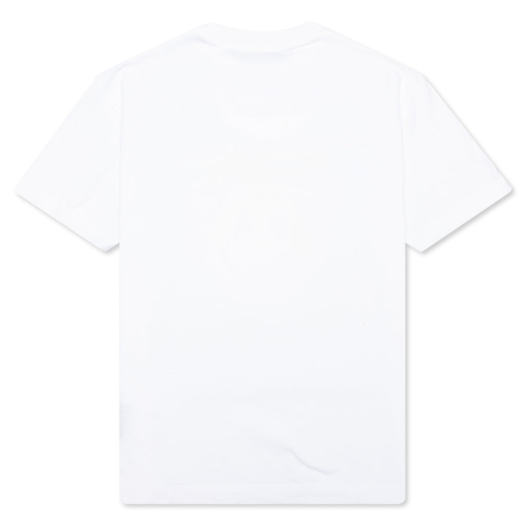 Hue Gothic Logo Over Tee - White/Multi