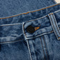 Indigo Track Denim Pants - Light Blue