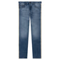 Indigo Track Denim Pants - Light Blue
