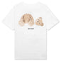 Kid's Bear T-Shirt S/S - White/Brown