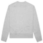 Kid's Classic Curved Logo Crewneck - Melange Gray