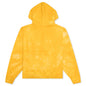 Leaf Tie Dye Hoodie - Yellow