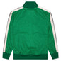 Lurex Track Jacket - Green/White