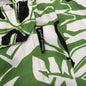 Macro Hibiscus Swim Shorts - Green/White