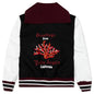 Marine Collar Varsity Jacket - Navy Blue