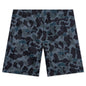 Night Camo Swim Short - Black/White
