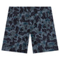 Night Camo Swim Short - Black/White