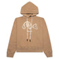 PA Bear Hoodie - Beige/Brown