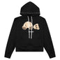 PA Punk Bear Hoodie - Black/Brown