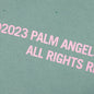 PXP Painted Raw Cut Hoodie - Green/Pink