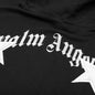 Patched Stars Vintage Hoodie - Black/White