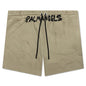 Seasonal Logo Sweat Shorts - Military/Black