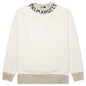 Seasonal Logo Vintage Crewneck - White/Black