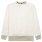 Seasonal Logo Vintage Crewneck - White/Black