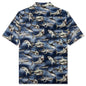 Sharks Bowling Shirt - Blue/Black
