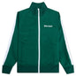 Kids Track Jacket - Forest Green/White