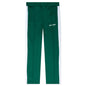 Kids Track Pant - Forest Green/White
