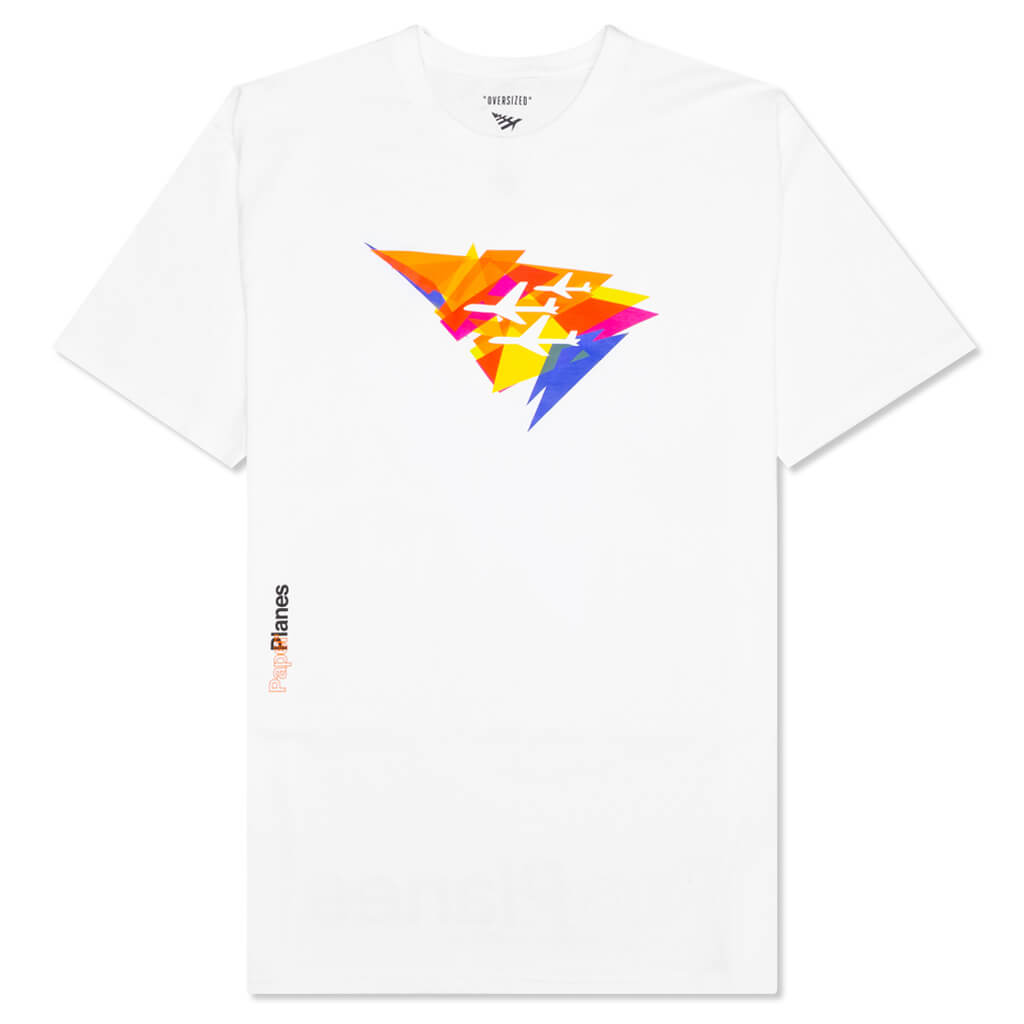 Angles Oversized Tee - White