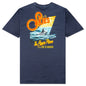 Cloud Surf French Terry Tee - Sapphire