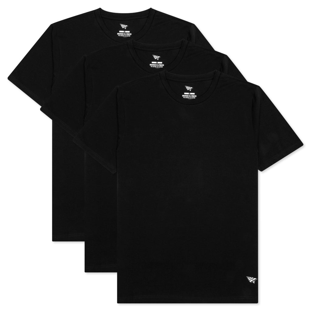 Essential 3 Pack Tees - Black