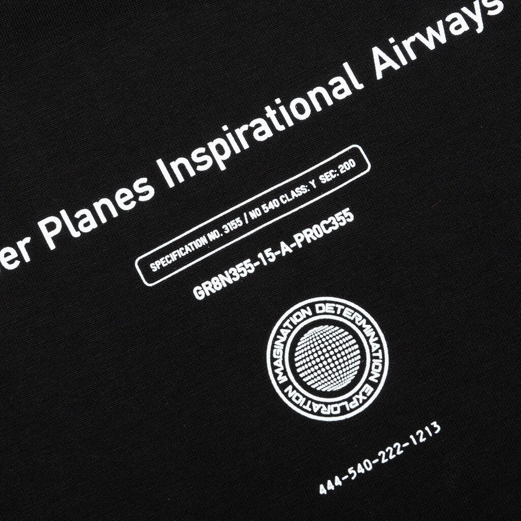 Inspirational Airways Tee - Black