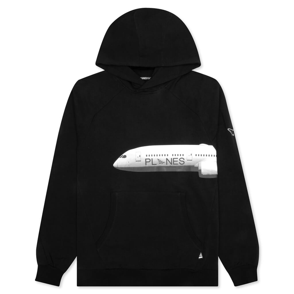 Jumbo Jet Hoodie - Black