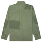 Patchwork Overshirt - Green